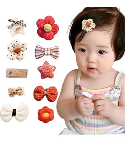 Amazon.co.jp: mefeny ベビー ヘアクリップ 赤ちゃん ヘアピン 子供 髪